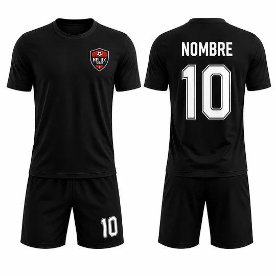 UNIFORME DE FÚTBOL BÁSICO PERSONALIZADO