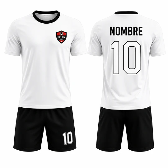UNIFORME DE FÚTBOL BÁSICO PERSONALIZADO