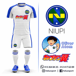 UNIFORME SUPERCAMPEONES NIUPI – OLIVER ATOM EDICION ESPECIAL