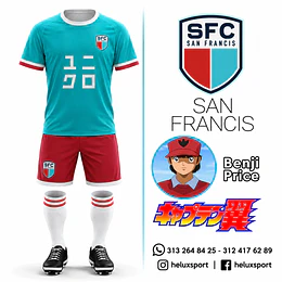 UNIFORME SUPERCAMPEONES SAN FRANCIS – BENJI PRICE