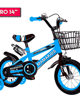 Bicicleta Niño Aro 14 Azul