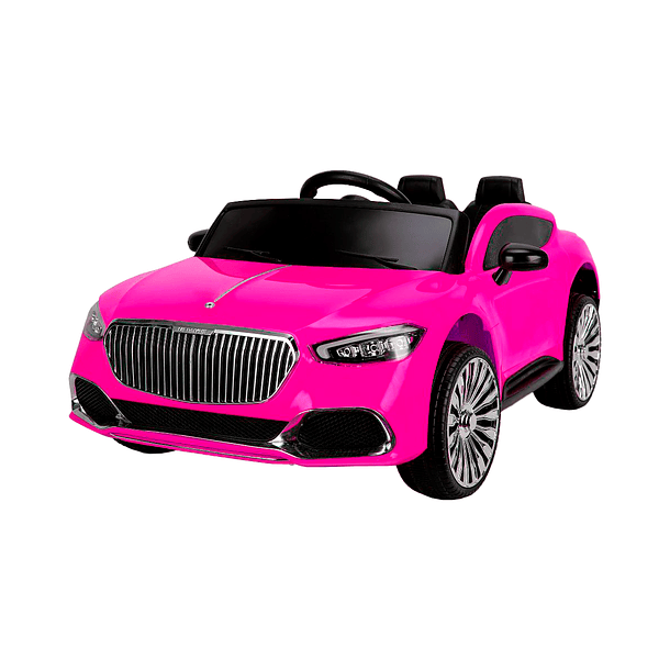 Auto Niña eléctrico bluetooth musica control para padres Fucsia HZBB-966 1