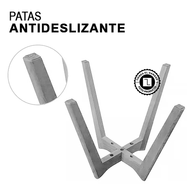 Pack 6 Sillas Acolchadas Eames Amarilla  5