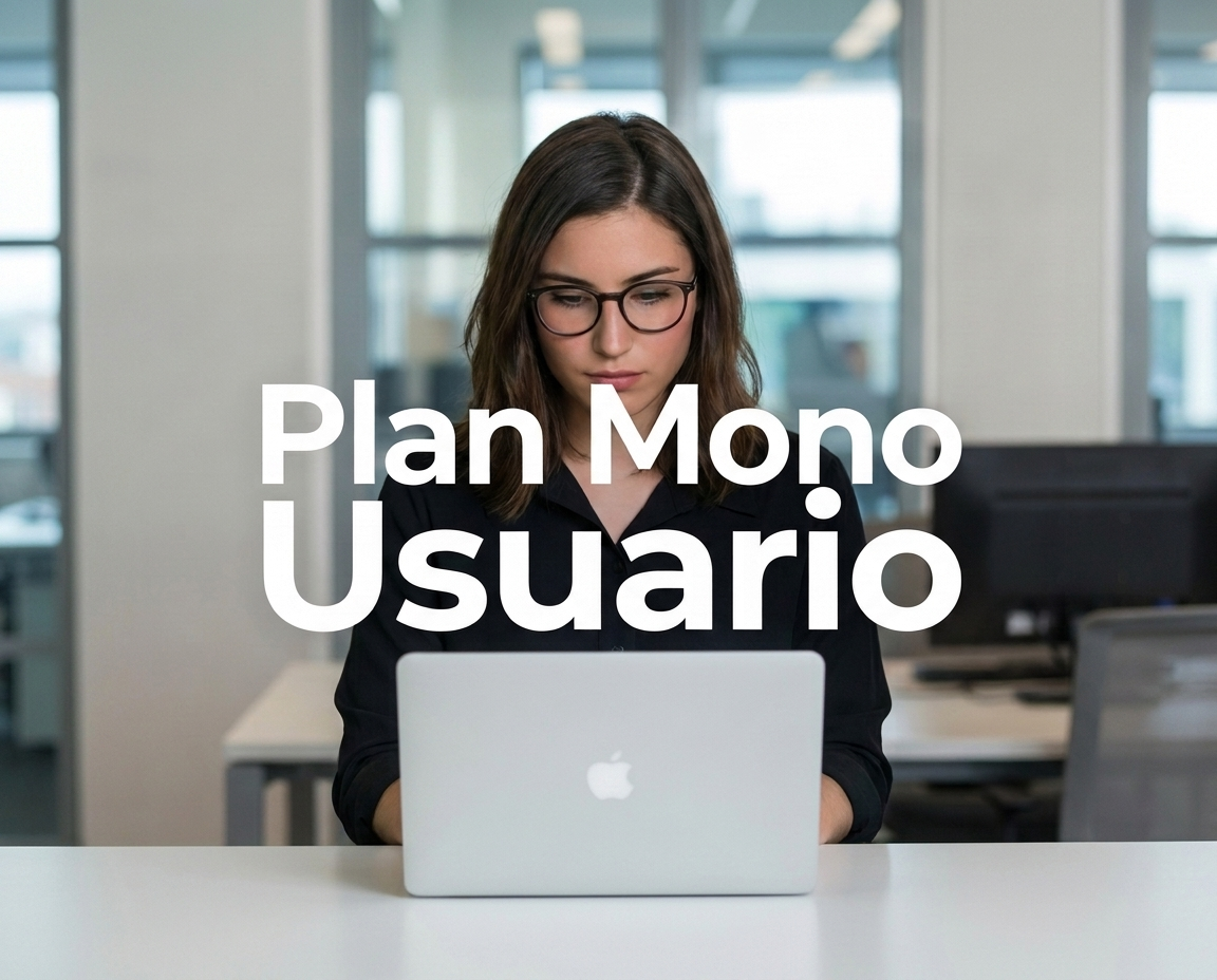 Plan mensual Mono-Usuario (Limitado a 1 Equipo)