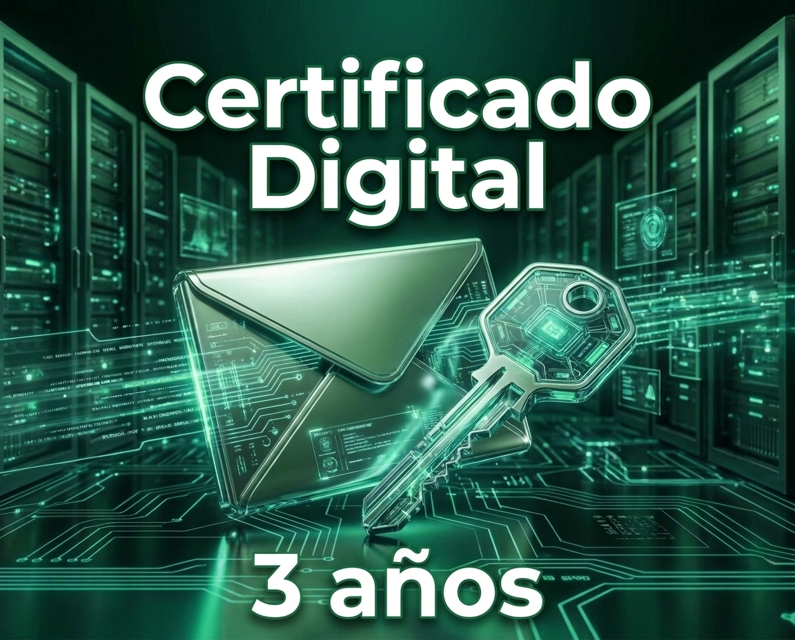 Certificado digital por 3 años