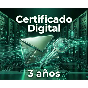 Certificado digital por 3 años