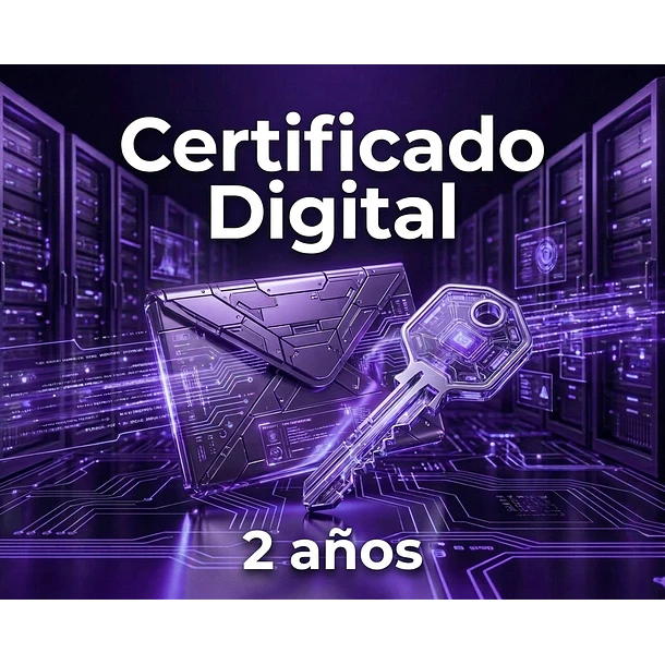 Certificado digital por 2 años