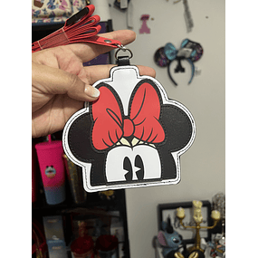 Lanyard portacredencial Minnie