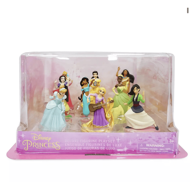 PRINCESAS DISNEY Juego de Figuras de lujo