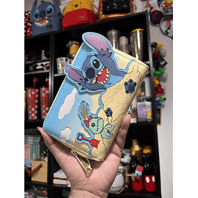 Billetera Loungefly - Stitch en la playa