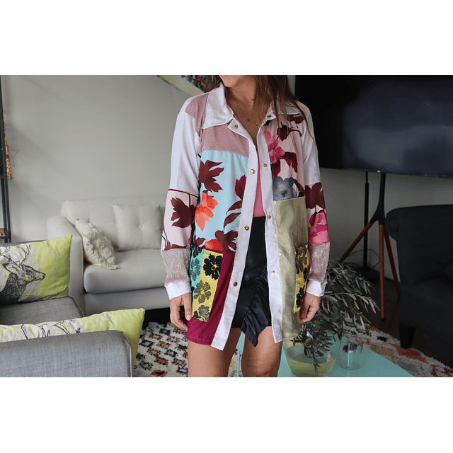 Aurora de brillo blanca 