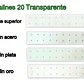 Balines 20 Transparente - Miniatura 2