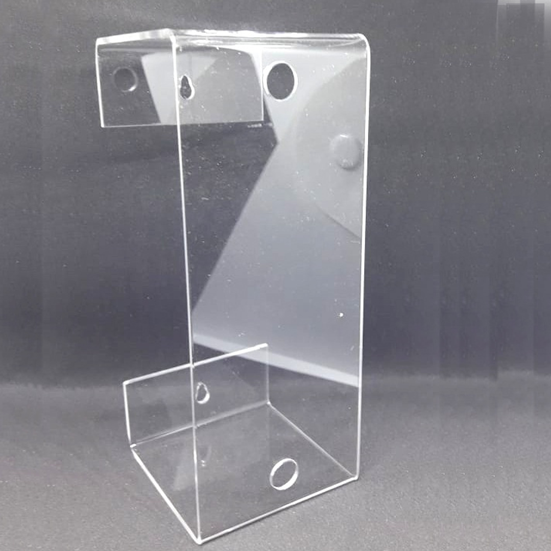 SOPORTE ACRILICO para caja Carton 1/2lt CLARMED 1