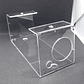 SOPORTE ACRILICO para caja Carton 1/2lt CLARMED - Miniatura 2