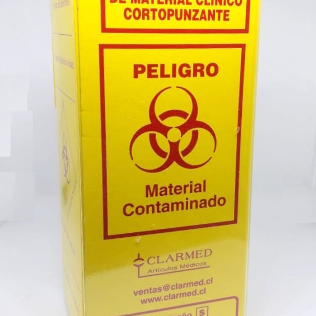 SOPORTE ACRILICO para caja Carton 1/2lt CLARMED 3