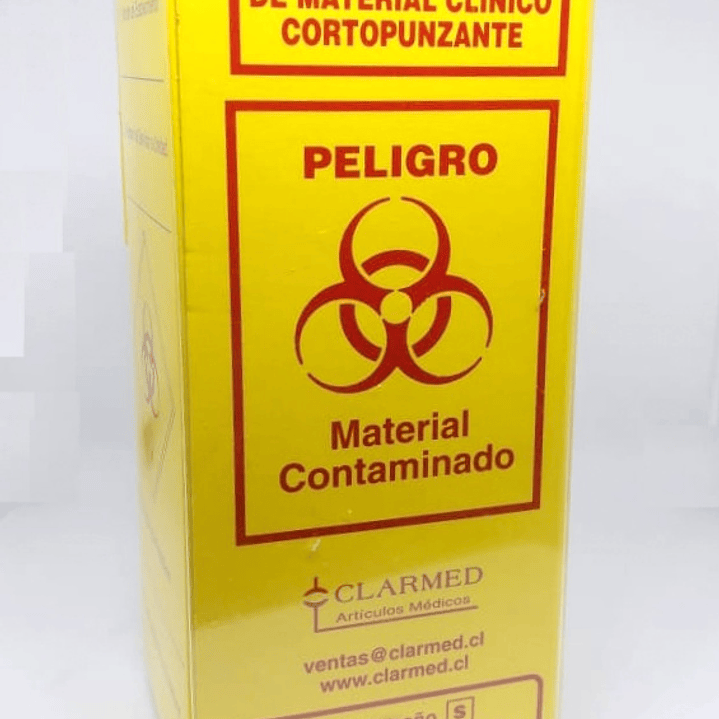 SOPORTE ACRILICO para caja Carton 1/2lt CLARMED 3