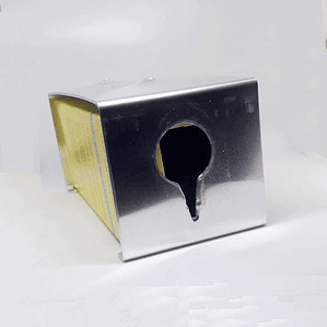 SOPORTE METAL IMPLEMED para Caja Desechos Carton 1/2lt