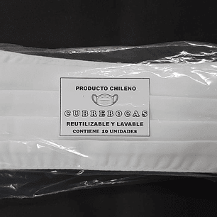 Mascarilla Cubreboca Reutilizable Lavable