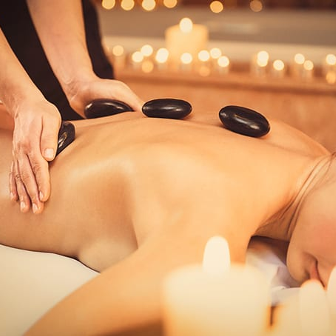 20 Piedras de Basalto con Bolsa Calentadora 2