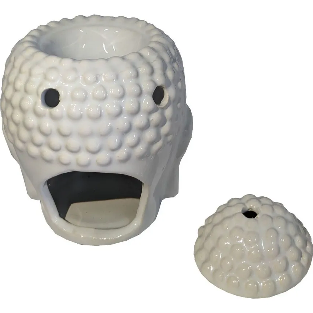 Difusor de cerámica / cabeza de Buda 2