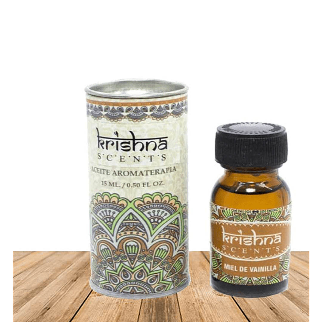 Aceite Esencial Krishna 15ml Aroma Miel de Vainilla 2