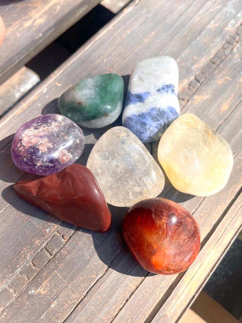 Set Piedras 7 Chakras