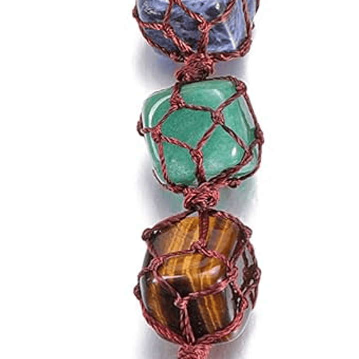 Colgante 7 Chakras 30cm 2