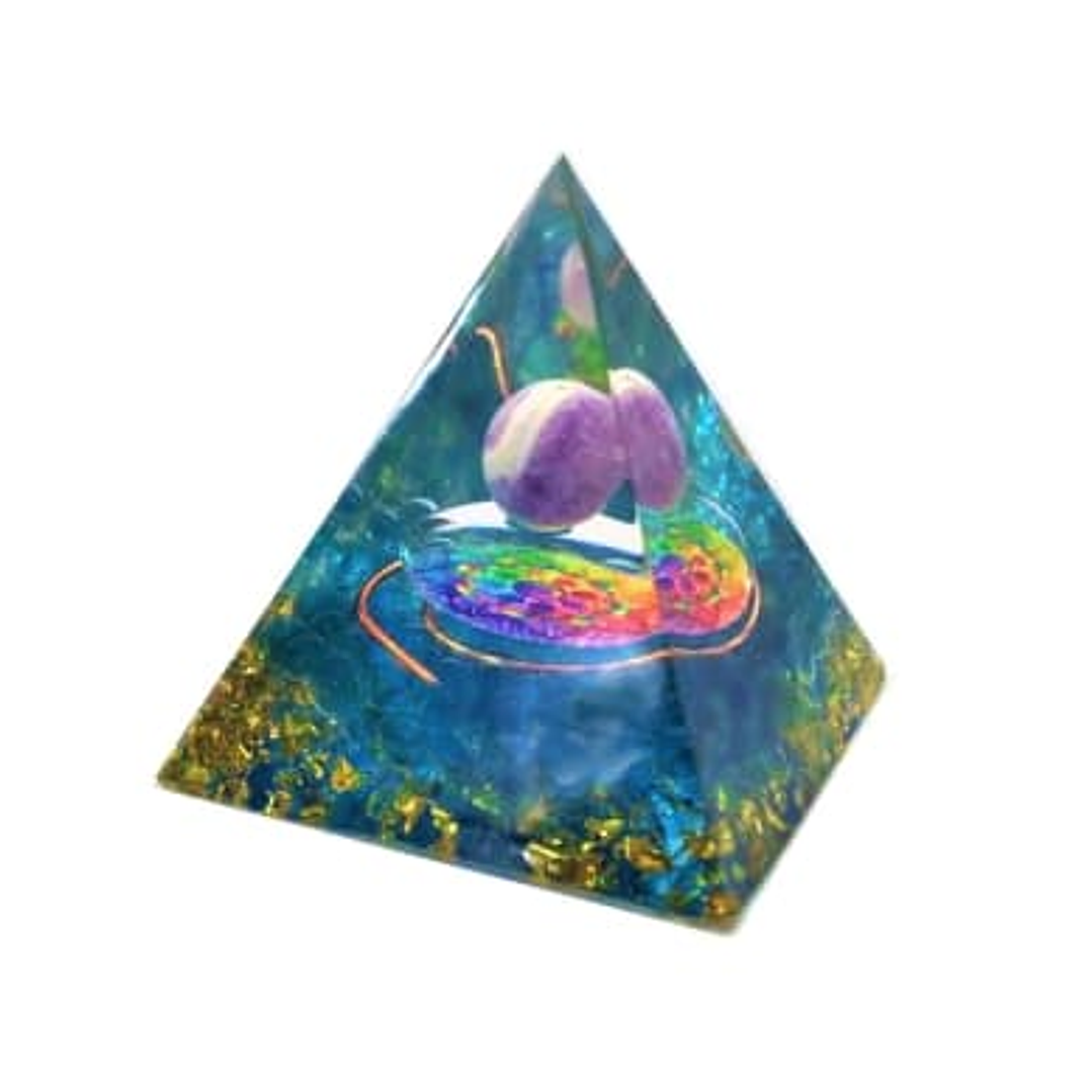 Piramide Piedra Amatista Mandala 1
