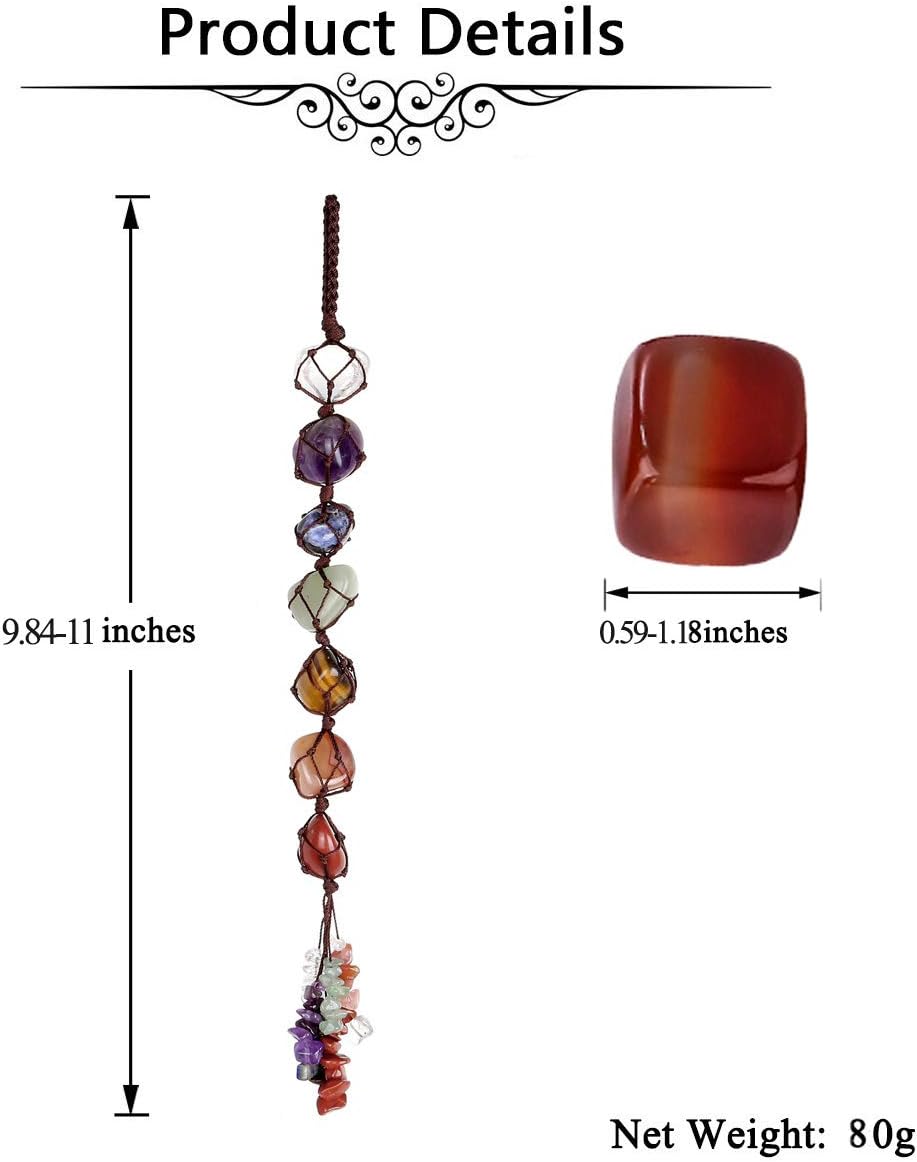 Colgante Piedras 7 Chakras