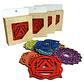Set Decorativo 7 Chakras – Mandalas Pintados en MDF - Miniatura 2