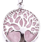 Colgante Árbol De La Vida Cuarzo Rosado - Miniatura 1