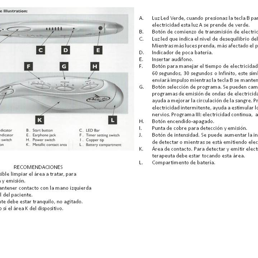 Electroacupuntor E Acu Plus 5