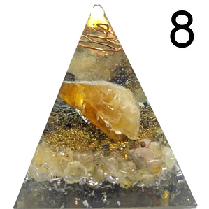 Orgón Pirámide Diseño Único n°8