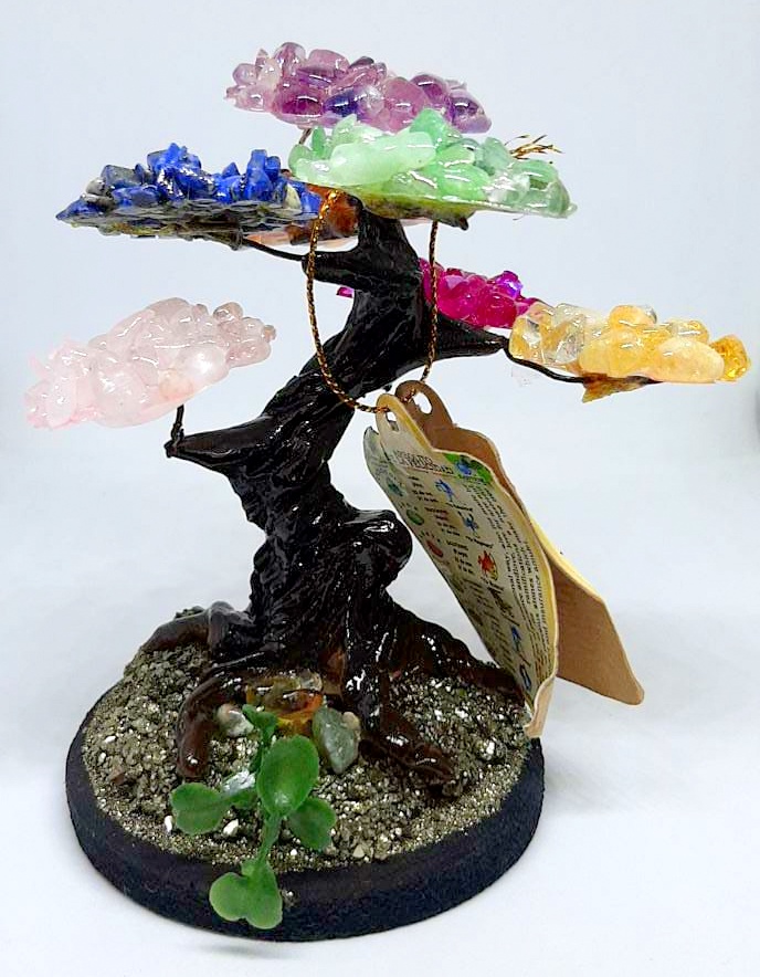 Arbol Cristales 7 Chakras