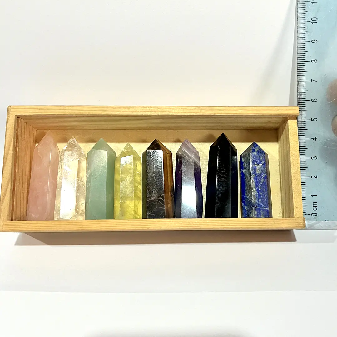 Set 8 Prismas 4-5cms 2