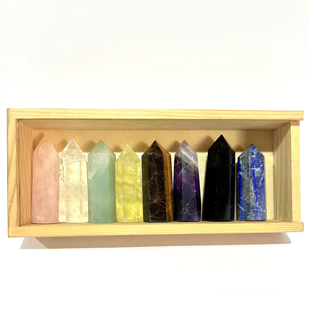 Set 8 Prismas 4-5cms 4