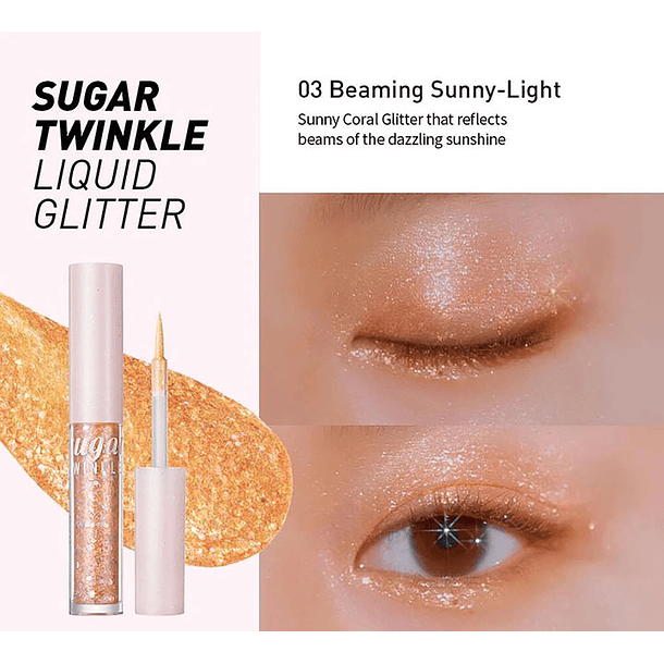 PERIPERA Sugar Twinkle Liquid Glitter 2