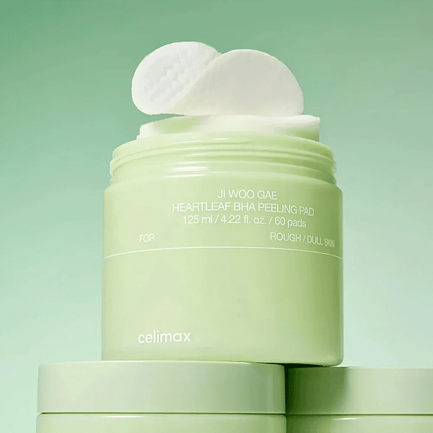 CELIMAX Ji Woo Gae Heartleaf BHA Peeling Pad 60 pads 2