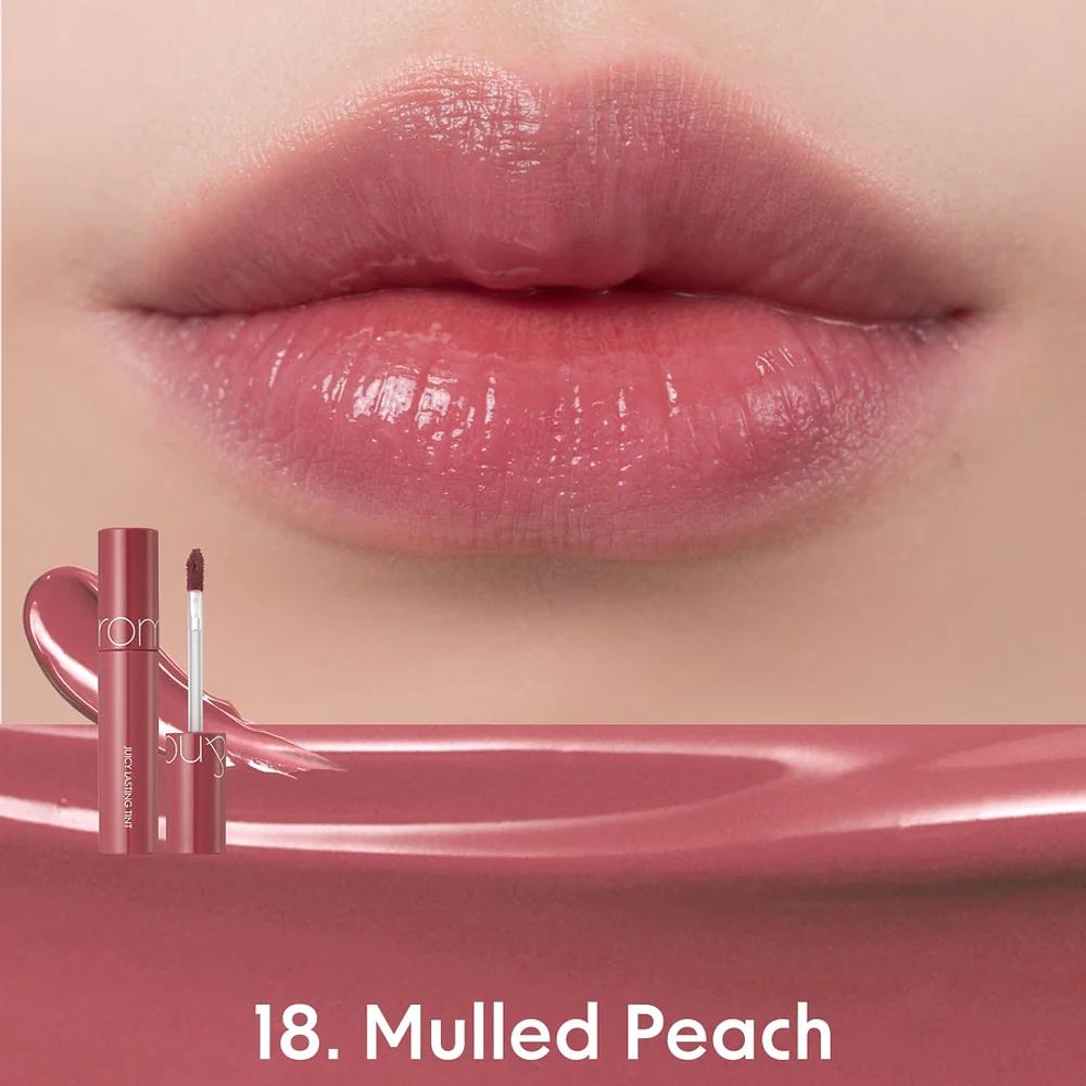 ROM&ND Juicy Lasting Tint - 18 Mulled Peach