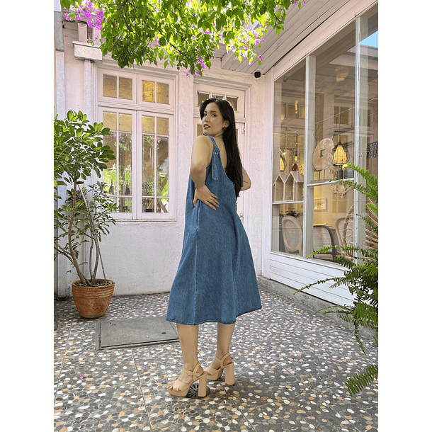 Vestido denim Jacinta 