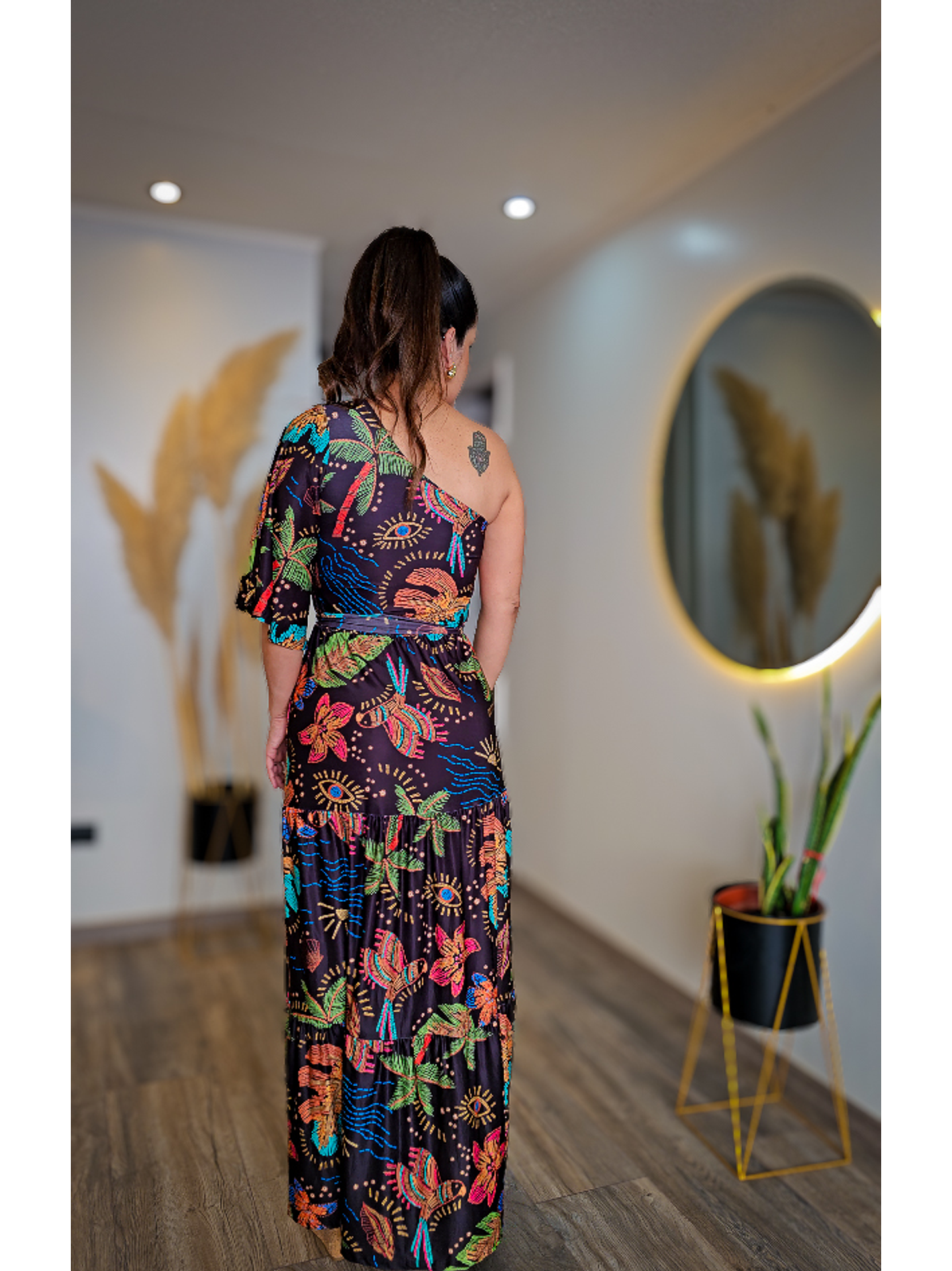 Vestido Largo / un hombro 2