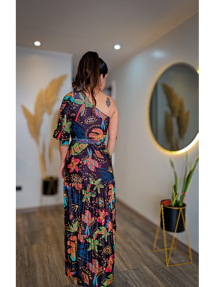 Vestido Largo / un hombro 2