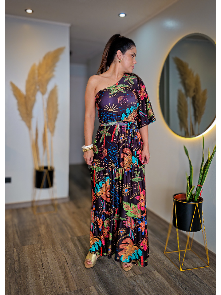 Vestido Largo / un hombro 1