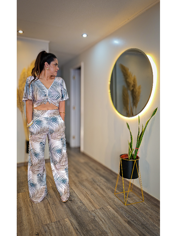 Conjunto Pantalón Top Bambú 1