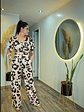 Conjunto Top pantalón Animal Print - Miniatura 1