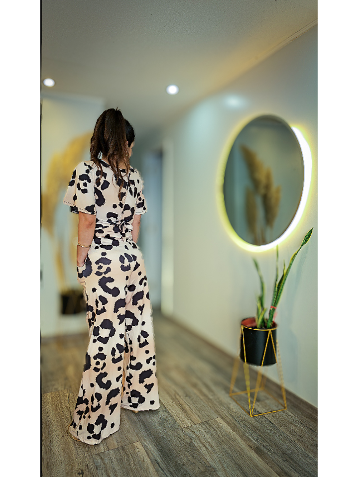 Conjunto Top pantalón Animal Print 2