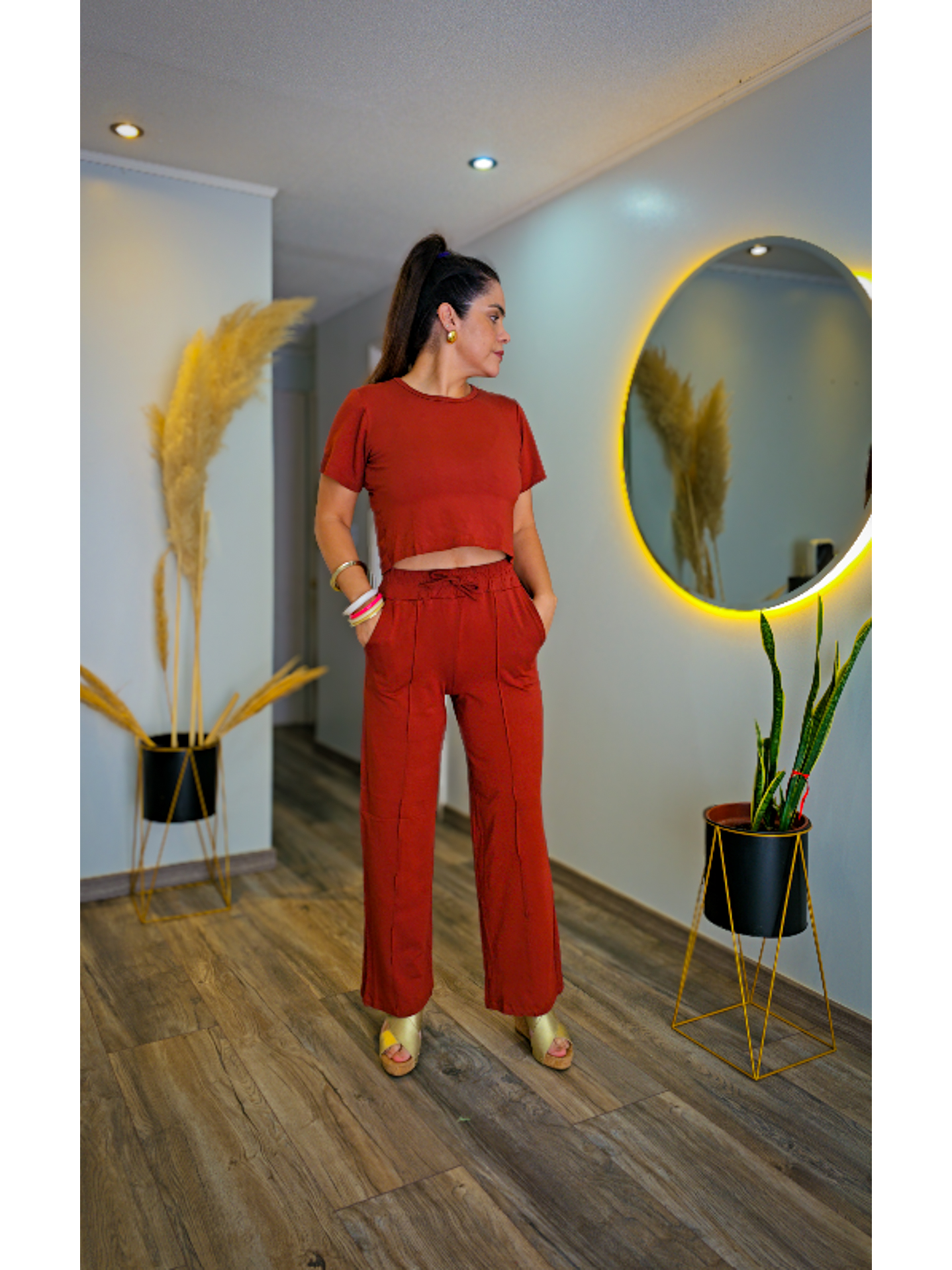 Conjunto Pantalón largo con Top  1