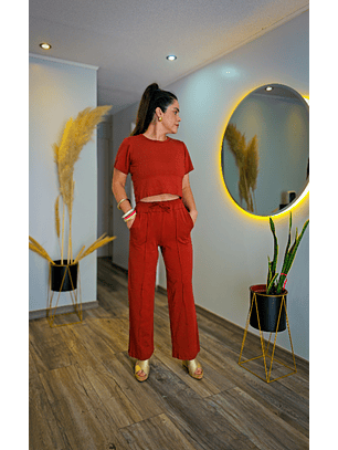Conjunto Pantalón largo con Top 
