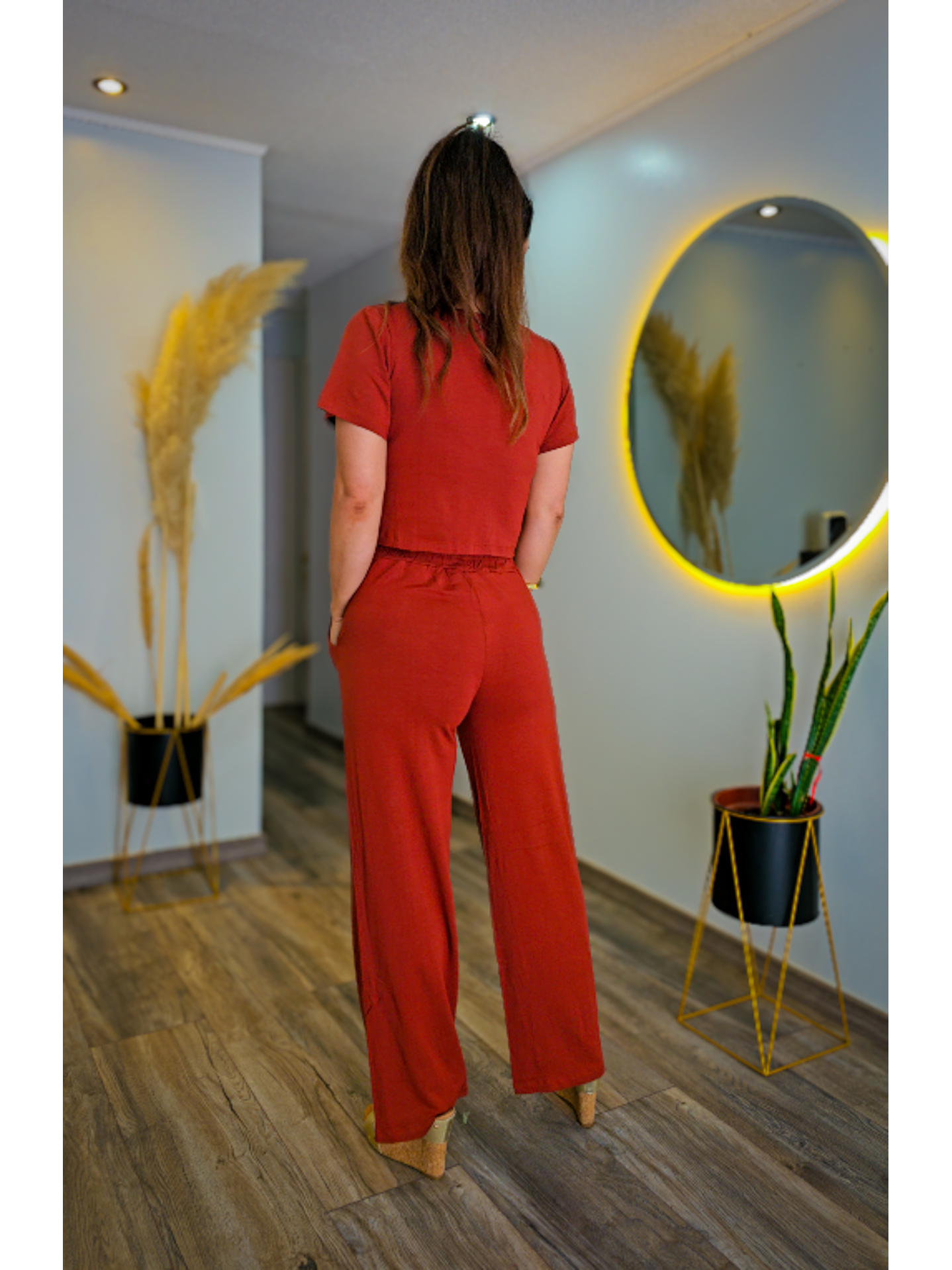 Conjunto Pantalón largo con Top  2