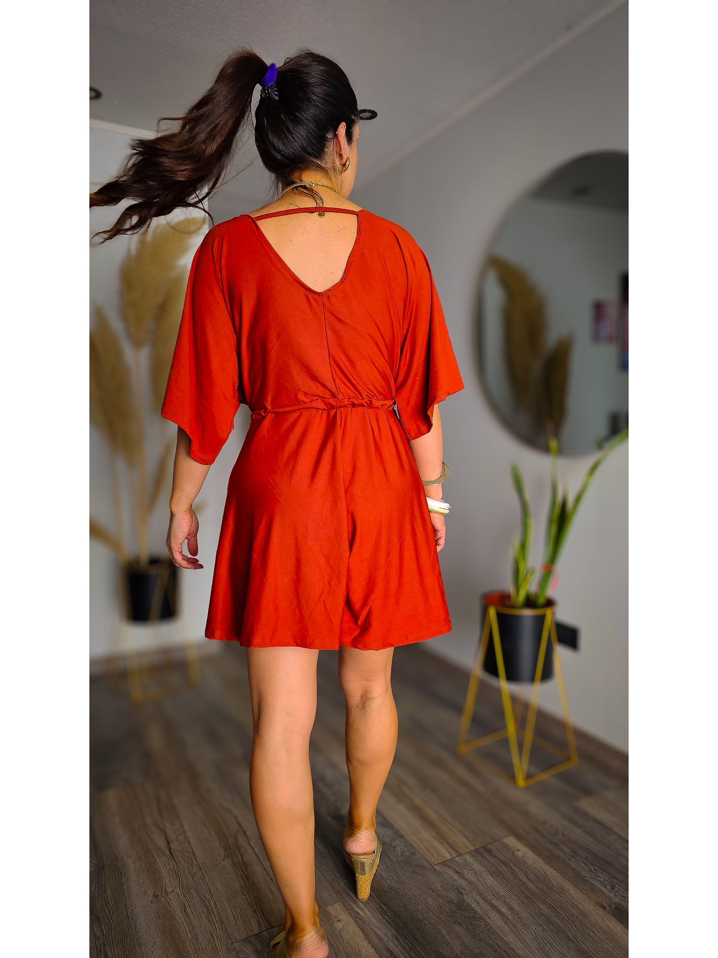 Vestido Short oculto 4